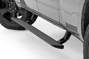 Ram 1500 TRX Power Running Boards - Rough Country - HT-Series - '21-'24
